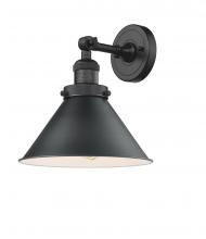  203-BK-M10-BK - Briarcliff - 1 Light - 10 inch - Matte Black - Sconce