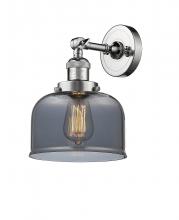  203-PC-G73 - Bell - 1 Light - 8 inch - Polished Chrome - Sconce