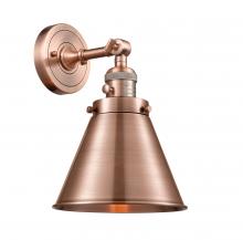  203SW-AC-M13-AC-LED - Appalachian - 1 Light - 8 inch - Antique Copper - Sconce