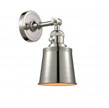  203SW-PN-M9-LED - Addison - 1 Light - 5 inch - Polished Nickel - Sconce