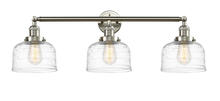 Innovation Lighting 205-SN-G713-LED - Bell - 3 Light - 32 inch - Brushed Satin Nickel - Bath Vanity Light