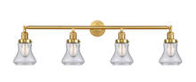 Innovation Lighting 215-SG-G194-LED - Bellmont - 4 Light - 42 inch - Satin Gold - Adjustable Bath Vanity Light