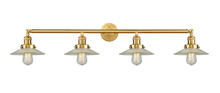 Innovation Lighting 215-SG-G2-LED - Halophane - 4 Light - 45 inch - Satin Gold - Adjustable Bath Vanity Light
