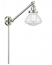  237-SN-G324-LED - Olean - 1 Light - 9 inch - Brushed Satin Nickel - Swing Arm