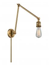  238-BB-LED - Bare Bulb - 1 Light - 5 inch - Brushed Brass - Swing Arm