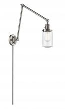  238-SN-G314-LED - Dover - 1 Light - 5 inch - Brushed Satin Nickel - Swing Arm