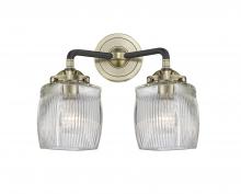  284-2W-BAB-G302-LED - Colton - 2 Light - 14 inch - Black Antique Brass - Bath Vanity Light