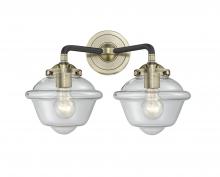  284-2W-BAB-G532-LED - Oxford - 2 Light - 16 inch - Black Antique Brass - Bath Vanity Light