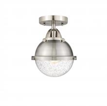  288-1C-SN-HFS-64-SN-LED - Hampden - 1 Light - 7 inch - Brushed Satin Nickel - Semi-Flush Mount