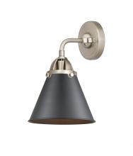  288-1W-SN-M13-BK-LED - Appalachian - 1 Light - 8 inch - Brushed Satin Nickel - Sconce