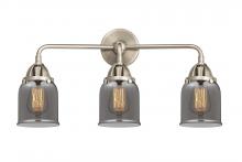  288-3W-SN-G53-LED - Bell - 3 Light - 23 inch - Brushed Satin Nickel - Bath Vanity Light