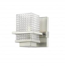 Innovation Lighting 310-1W-SN-CL-LED - Wellfleet - 1 Light - 5 inch - Satin Nickel - Bath Vanity Light