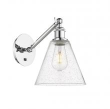  317-1W-PC-GBC-84-LED - Berkshire - 1 Light - 8 inch - Polished Chrome - Sconce