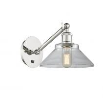  317-1W-PN-G132-LED - Orwell - 1 Light - 8 inch - Polished Nickel - Sconce