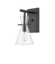 Innovation Lighting 354-1W-BK-CL-LED - Colden - 1 Light - 6 inch - Matte Black - Cord hung - Bath Vanity Light