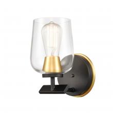 Innovation Lighting 420-1W-BSG-G4202-LED - Remy - 1 Light - 5 inch - Black Satin Gold - Bath Vanity Light