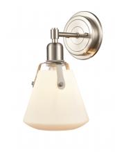 Innovation Lighting 422-1W-SN-7W-LED - Luna - 1 Light - 7 inch - Satin Nickel - Bath Vanity Light