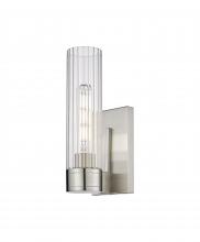  429-1W-SN-G429-11CL - Empire - 1 Light - 5 inch - Satin Nickel - Sconce