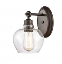 Innovation Lighting 438-1W-BK-SDY - Amina Bath Vanity Light