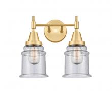 Innovation Lighting 447-2W-SG-G184-LED - Canton - 2 Light - 15 inch - Satin Gold - Bath Vanity Light