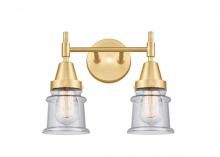 Innovation Lighting 447-2W-SG-G184S-LED - Canton - 2 Light - 14 inch - Satin Gold - Bath Vanity Light