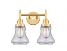 Innovation Lighting 447-2W-SG-G194-LED - Bellmont - 2 Light - 15 inch - Satin Gold - Bath Vanity Light