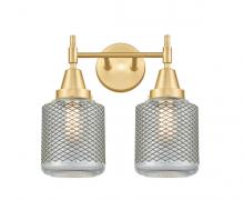 Innovation Lighting 447-2W-SG-G262-LED - Stanton - 2 Light - 15 inch - Satin Gold - Bath Vanity Light