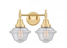 Innovation Lighting 447-2W-SG-G534-LED - Oxford - 2 Light - 17 inch - Satin Gold - Bath Vanity Light