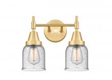 Innovation Lighting 447-2W-SG-G54-LED - Caden - 2 Light - 14 inch - Satin Gold - Bath Vanity Light