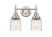 Innovation Lighting 447-2W-SN-G513-LED - Caden - 2 Light - 14 inch - Satin Nickel - Bath Vanity Light