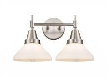 Innovation Lighting 447-2W-SN-W-LED - Caden - 2 Light - 17 inch - Satin Nickel - Bath Vanity Light