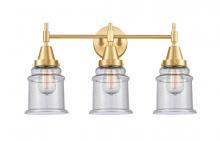 Innovation Lighting 447-3W-SG-G184-LED - Canton - 3 Light - 24 inch - Satin Gold - Bath Vanity Light