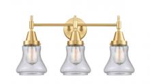 Innovation Lighting 447-3W-SG-G194-LED - Bellmont - 3 Light - 24 inch - Satin Gold - Bath Vanity Light