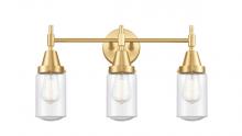 Innovation Lighting 447-3W-SG-G314-LED - Dover - 3 Light - 23 inch - Satin Gold - Bath Vanity Light