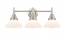 Innovation Lighting 447-3W-SN-W-LED - Caden - 3 Light - 26 inch - Satin Nickel - Bath Vanity Light