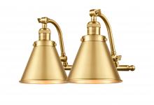 Innovation Lighting 515-2W-SG-M13-SG-LED - Appalachian - 2 Light - 18 inch - Satin Gold - Adjustable Bath Vanity Light