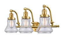Innovation Lighting 515-3W-SG-G194-LED - Bellmont - 3 Light - 28 inch - Satin Gold - Adjustable Bath Vanity Light