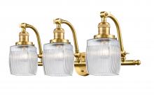 Innovation Lighting 515-3W-SG-G302 - Colton - 3 Light - 27 inch - Satin Gold - Adjustable Bath Vanity Light