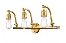 Innovation Lighting 515-3W-SG-LED - Double Swivel - 3 Light - 26 inch - Satin Gold - Adjustable Bath Vanity Light