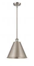  516-1S-SN-MBC-12-SN-LED - Berkshire - 1 Light - 12 inch - Brushed Satin Nickel - Pendant