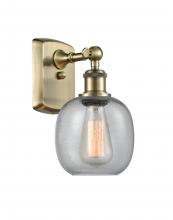  516-1W-AB-G104-LED - Belfast - 1 Light - 6 inch - Antique Brass - Sconce