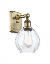  516-1W-AB-G362-LED - Waverly - 1 Light - 6 inch - Antique Brass - Sconce