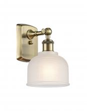  516-1W-AB-G411-LED - Dayton - 1 Light - 6 inch - Antique Brass - Sconce