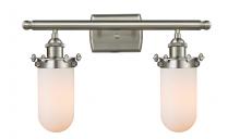Innovation Lighting 516-2W-SN-CE231-W-LED - Kingsbury - 2 Light - 14 inch - Brushed Satin Nickel - Bath Vanity Light