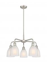  516-5CR-SN-G441 - Brookfield - 5 Light - 24 inch - Satin Nickel - Chandelier