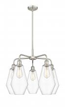  516-5CR-SN-G652-7 - Cindyrella - 5 Light - 25 inch - Satin Nickel - Chandelier