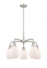  516-5CR-SN-G81 - Eaton - 5 Light - 24 inch - Satin Nickel - Chandelier