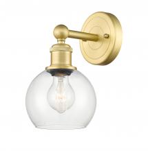  616-1W-SG-G122-6 - Athens - 1 Light - 6 inch - Satin Gold - Sconce