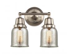  623-2W-SN-G58 - Bell - 2 Light - 13 inch - Brushed Satin Nickel - Bath Vanity Light