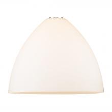  GBD-161 - Bristol Glass Light 16 inch Matte White Glass